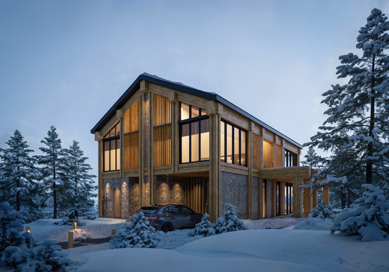 Karamatsu residence, Niseko Mori